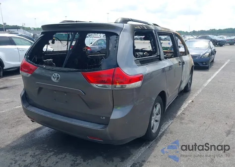 2011 Toyota Sienna Le V6 from USA, damaged, VIN 5TDKK3DC8BS009103
